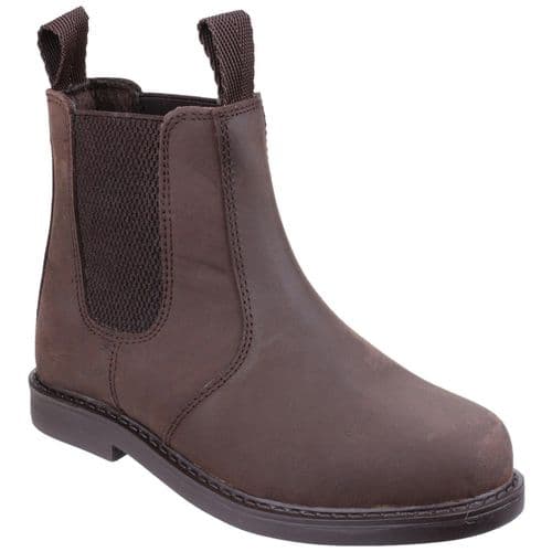 Amblers Camberwell Childrens Boots Brown